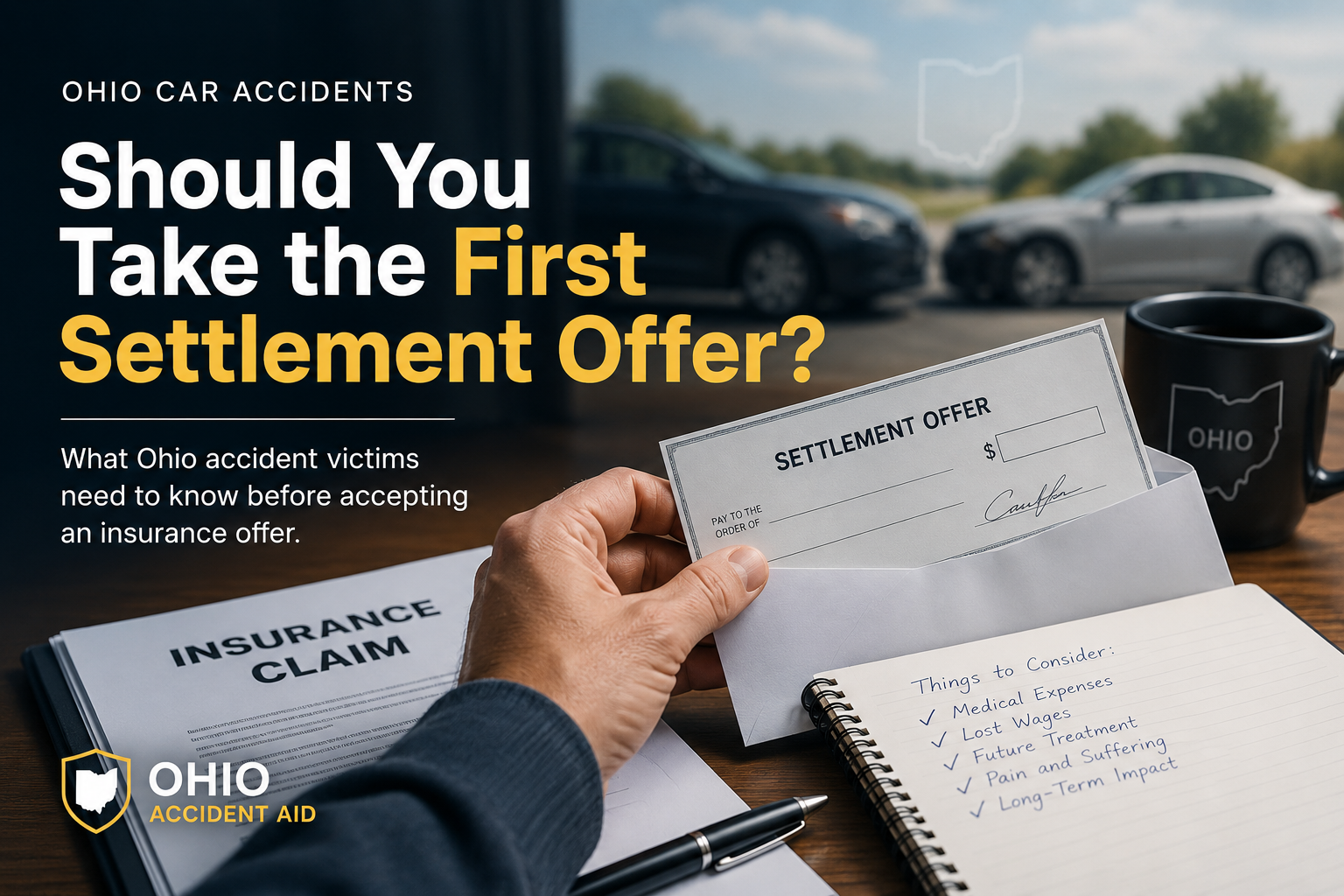 Should You Take the Insurance Company's First Offer in Ohio?