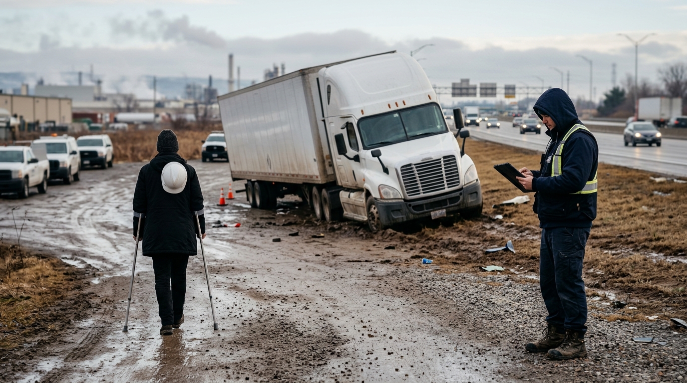 How Electronic Logging Device Data Wins Truck Accident Claims in Ohio