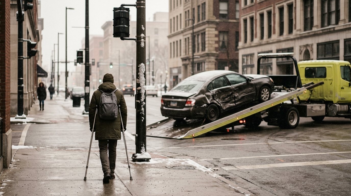 Winter Weather Crashes: Snow, Ice, and Fault in Ohio