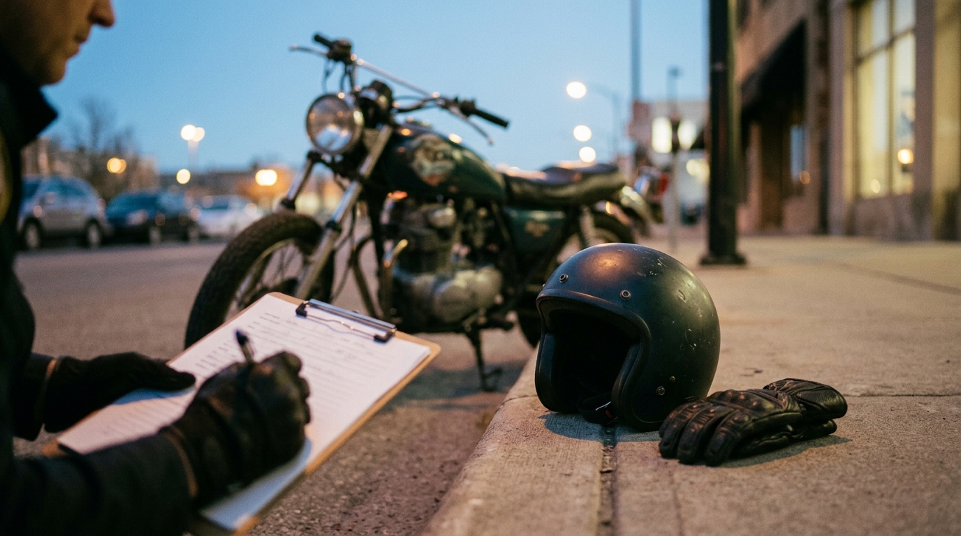 Lane Positioning and Liability for Ohio Riders