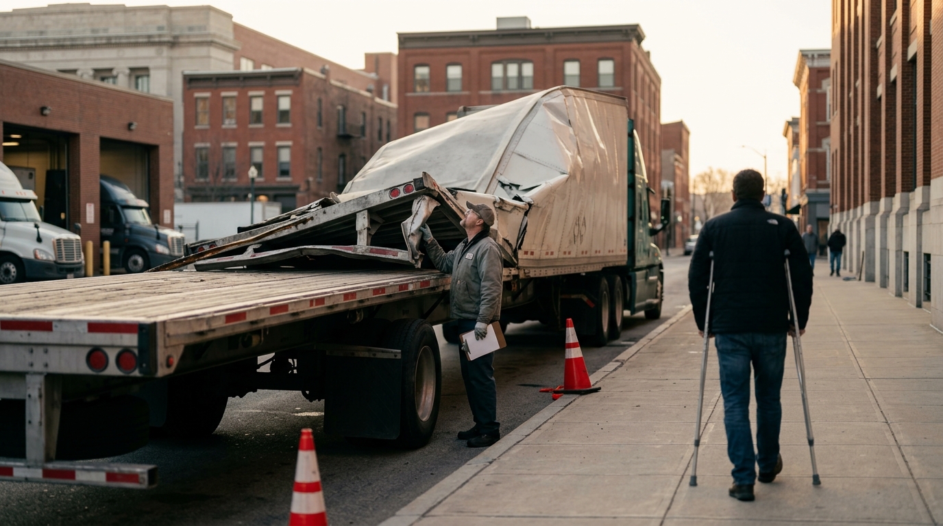 Highway Truck Accident Liability on I-71, I-75, and I-77